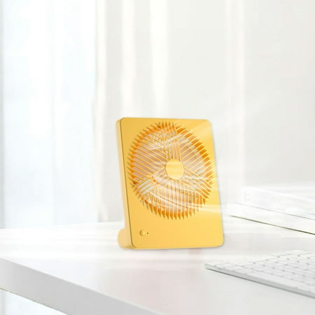 

Aoujea Hand Held Fan Portable Fan Hanging Wall Desktop Fan Large Gas Volume Have Large Fan Blade Usb Desktop Silent Small Electric Fan Big Wind Four Gear Adjustment