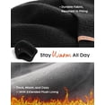 thumbnail image 2 of FURTALK Winter Beanie Hats with Earflap for Men Warm Fleece Line Knitted Outdoor Caps, 2 of 6
