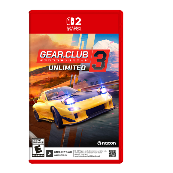Gear.Club Unlimited 3 (Game-Key Card) – Nintendo Switch 2