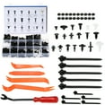 thumbnail image 1 of 470 Pcs Clips de Retenue pour Voiture Kit de Fixations & Outil de Retrait de Garniture Clips de Fixation Auto Clips de Garniture de Rivet de Goupille de Voiture Compatibles avec GM Chrysler, 1 of 7