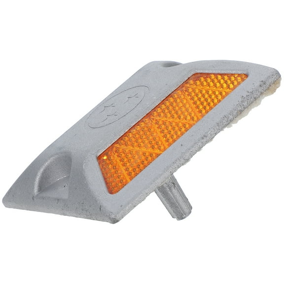 Masteelf Reflective Road Markers For Driveways And Streets Raised Road Sign Reflector For Traffic Safety Yellow Reflective Road Marker For Road Construction