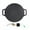 Black-820, variant on Cast Iron Griddle PanMulti-Purpose Grill for Steak, Seafood, Baking with Even Heat Distribution, Detachable Legs for Outdoor Camping & Family Cooking(Black)