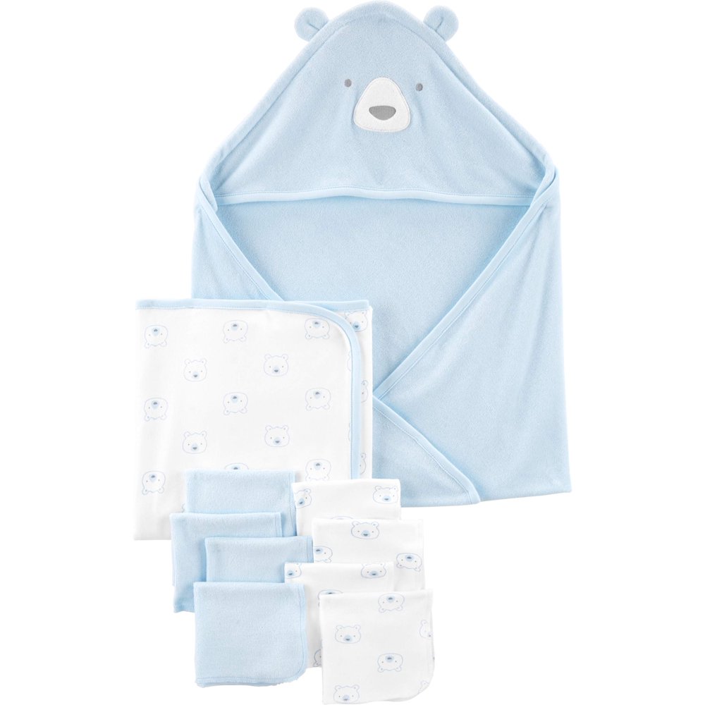 Child of Mine by Carter's Baby and Toddler Boys Towel and Washcloth Set