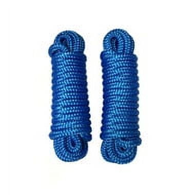 Gen3 Marine Double Braid 1/2" Dock Line - Blue (Pair) - 15'