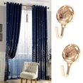 thumbnail image 2 of Baloncesto de diseño s de pared multi decoración del hogar oro Sunnimix Ganchos de uso múltiple, 2 of 8