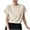 Beige, variant on yillto Womens Basic Shirts Short Sleeve Crew Neck Loose Top Loungewear Soft Comfy Tshirts Clothes