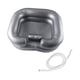 thumbnail image 2 of Lavacabezas portátil, lavabo inflable para lavar el cabello, almohadas para personas mayores con movilidad limitada, cuidadores de niños en casa. Plata, 2 of 9
