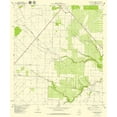thumbnail image 2 of USGS 15x17 Gold Ornate Wood Framed with Double Matting Museum Art Print Titled - Bullshead Creek Texas Quad - USGS 1979, 2 of 4