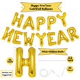 thumbnail image 2 of Globos PIGETALE Gold Happy New Year 2024 de artículos de fiesta, 2 of 5