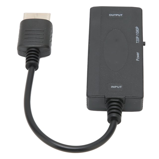 Video Converter, HD Multimedia Interface Converter USB Power Supply Support PAL NTSC Input Plug And Play For Sega Dreamcast DC Console