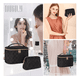 thumbnail image 5 of Cosmetiquera Neceser Estuches Maquillaje Neceser Viaje 2pc negro, 5 of 5