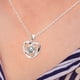 thumbnail image 3 of Te amo collar 100 idiomas diferentes amor heart collar, 3 of 6