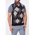 thumbnail image 1 of Pull Homme Gris Jacquard Noir, 1 of 4