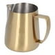 thumbnail image 2 of Jarra para espumar Jadeshay Acero inoxidable 304 400 ml Oro, 2 of 8