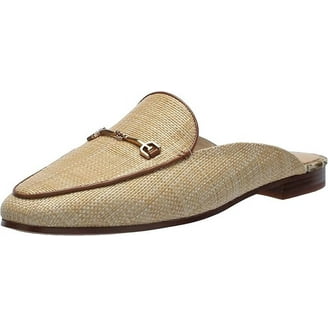 Sam Edelman Linnie Apricot Multi Fray Slip On Round Toe Flat Dress