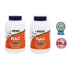 Now Food NAC-ACETYL CYSTEINE 600mg 250 VCAPS (2 packs)
