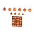 thumbnail image 1 of 44 piezas de bolas navideñas, adornos colgantes para árbol de Navidad. Naranja, 1 of 9