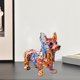 thumbnail image 5 of Estatua de mesa Perro Estatua Escultura Regalos Resina Artesanía Estatuas Corgi Para Cumpleaños Estilo 2 Magideal Estatua de mesa, 5 of 6
