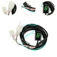 thumbnail image 6 of lacooooppia Motorcycle Gear Indicator Gear Display Meter Sturdy Easy to Install LED Digital Display s Lever Sensors for ATV Utvs Green, 6 of 8