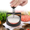 thumbnail image 3 of Hamburger Press, Hamburger Press Patty Maker Paper Stainless Steel Hamburger Press Patty Maker, Hamburger Patty Maker Making Hamburger for Kitchen Use, 3 of 7