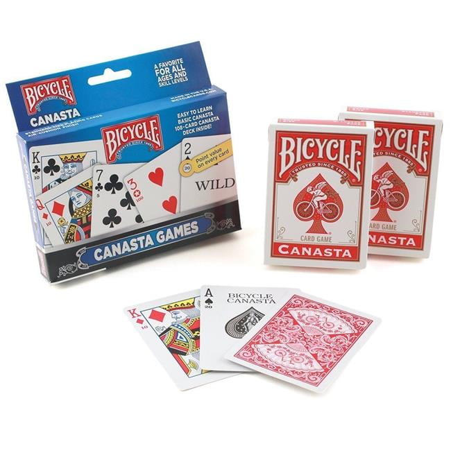 Bicycle Canasta Games Playing Cards 108 Card Canasta Deck 
