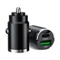 thumbnail image 1 of 30/100W Fast Car Charger 2Ports Universal Socket Adapter For Iphone, 1 of 8