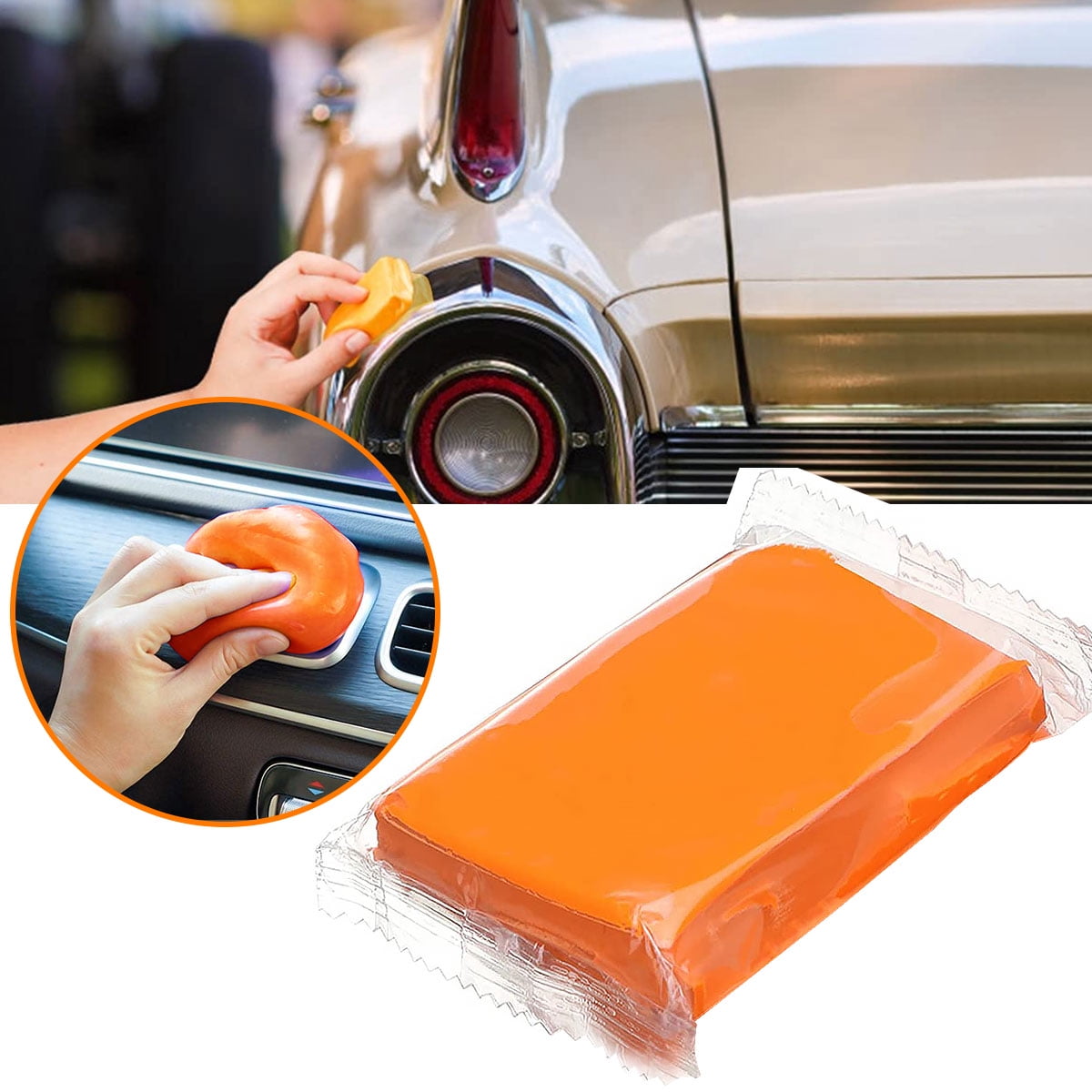  IPELY 4 Pack 100g Car Clay Bar Auto Detailing Magic Clay Bar  Cleaner for Car Wash Car Detailing Clean : Automotive