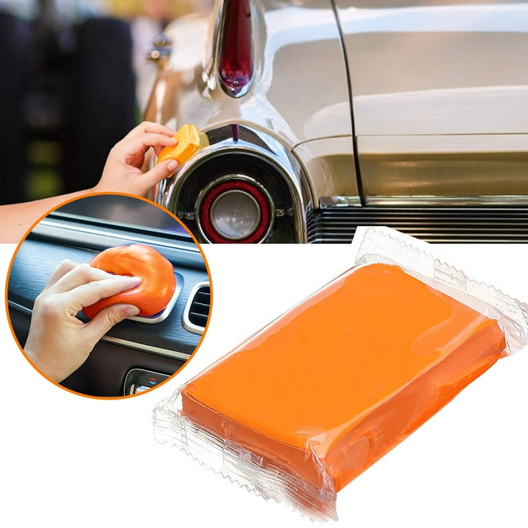 Car Clay Bar Auto Detailing Kit - 4 Pack x 100g Magic Clay Bar Cleaning  with Easy Wash The Oxidation, Scale, Bird Feces, Iron Po - AliExpress