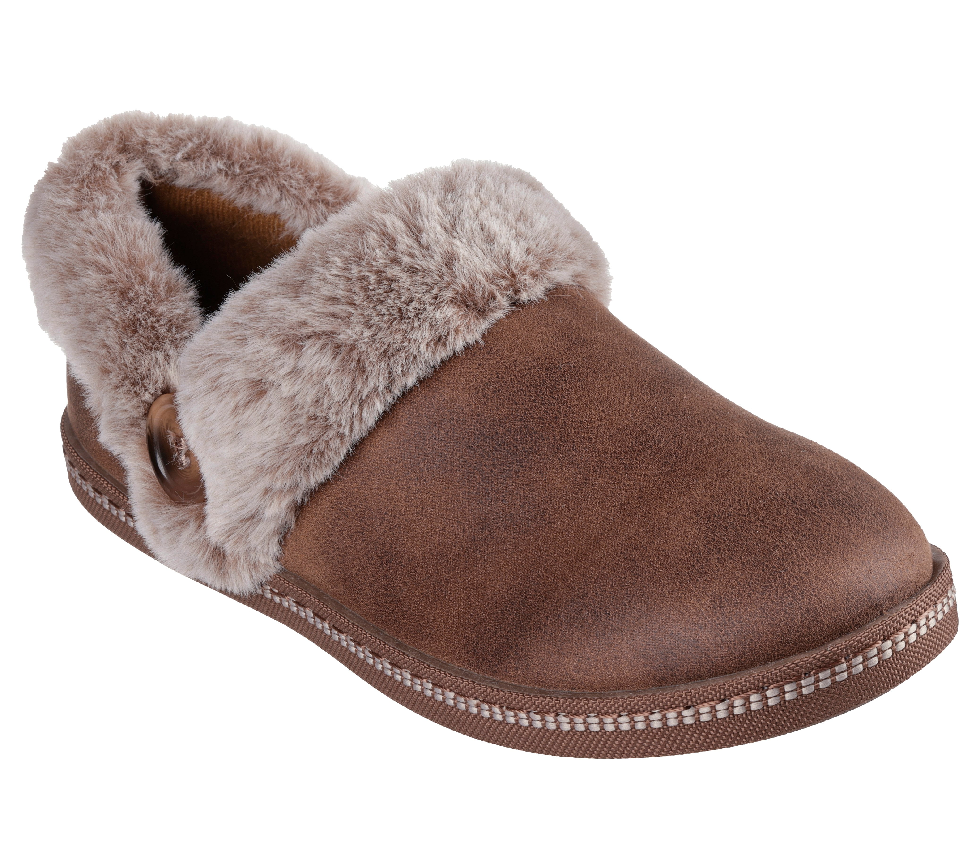 Skechers Women's Cozy Campfire - French Toast 2 Slip-on Slippers