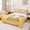 Orange 02, variant on Feelyou Blue Ice Cream Baseball Helmet Twin Sheets, Kawaii Waffle Food Drip Bedding, 3pcs, 1 Flat Sheet, 1 Fitted Sheet and 1 Pillowcase