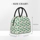 thumbnail image 2 of Fotbe Cartoon Crocodile Bolsa de Almuerzo con Estampado, Lonchera Aislada, Contenedor de Comida Reutilizable Tipo Cooler a Prueba de Fugas, 2 of 6