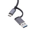 thumbnail image 2 of Tipo-C USB 3.0 Hub Plug and Play USB Hub Expander para computadora PC (5 puertos) Sywqhk Para estrenar, 2 of 3
