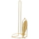 thumbnail image 5 of GOOHOCHY Porta toallas de papel de cocina Plume, accesorios de decoración de cocina, soporte de toalla de metal estilo rústico para encimera, 5 of 8