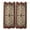 style-3, variant on Eucalyptus Leaf Pattern 2pcs Blackout Curtains For Living Room Bedroom Grommet Top Window Set for Left And Right Biparting Open
