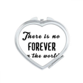 thumbnail image 1 of Quote No Forever In The World Mirror Travel Magnification Portable Handheld Pocket Makeup, 1 of 3