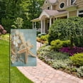 thumbnail image 4 of 12x18 inch Double-Sided Garden Flags Banners Vibrant Outdoor Decor for House Patio Outdoor Starfish with Flowers, 4 of 6
