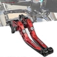 thumbnail image 2 of For Loncin Voge 300/350ac 300r 300rr Motorcycle Cnc Adjustable Folding Extendable Brake Clutch Lever, 2 of 5