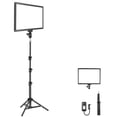 thumbnail image 1 of NEEWER 13" LED Video Light Panel, Studio Lighting Kit with Tripod Stand, Dimmable Bi Color Photo Key Light for Streaming Photography Podcast Recordin, 1 of 8