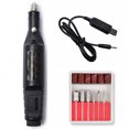 thumbnail image 4 of mmirethe 1 Set Electric Nail Drill Bits File Tool Machine Art Manicure Pen Machine Black, 4 of 8
