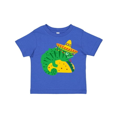 

Inktastic Taco Chameleon Gift Toddler Boy or Toddler Girl T-Shirt