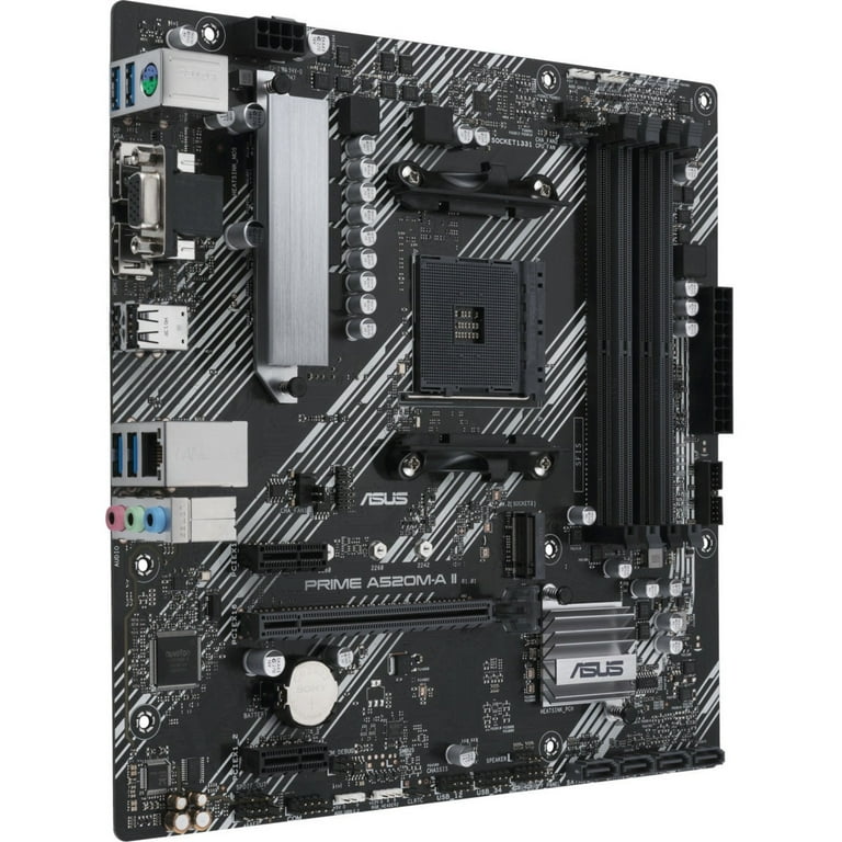 ASUS PRIME A520M-A II/CSM - Motherboard - micro ATX - Socket AM4