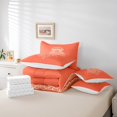 thumbnail image 4 of Erosebridal Sealife Jellyfish Bedding Queen Size,Ocean Animal Bed In A Bag Queen Size,Watercolor Room Decorative,Reversible,Lightweight,7 Pieces, 4 of 5