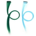 thumbnail image 4 of MasteelfCA 10 Pcs Extensions de Cheveux Colorées à Clipser Lisses pour Femmes avec Clips, 4 of 7