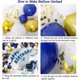 thumbnail image 4 of Royal Blue Gold Balloons Garland Arch Kit, Royal Blue Metallic Gold White Balloons with Star Foil Balloons for Graduation Birthday Baby Shower Party S, 4 of 4