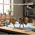 thumbnail image 4 of Kit de maquetas de figuras de acción LUMRRSK Skeleton Knight con armadura, 4 of 7