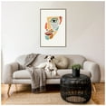 thumbnail image 3 of Amanti Art Color Abstract Faces #2 Framed Canvas Wall Art Print, 3 of 9