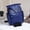 Blue, variant on New double-shoulder bag leisure travel bag fashion personality female backpack trend cool PU leather owl women's hot-selling shoulder bag school
