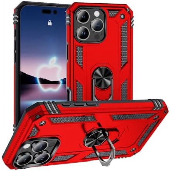 MYKOMI for iPhone 16 Pro Case with Stand,Full Body Military Shockproof Shell Heavy Duty Rugged Protection Phone Cover for iPhone 16 Pro 6.3 inch
