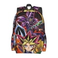 thumbnail image 2 of Yu-Gi-Oh Movie Unisex Laptop Backpack Large Capacity Daypack Shoulders School Bookbag Satchel Rucksack Travel Bag, 2 of 8