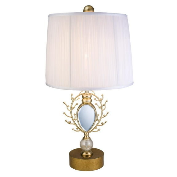 OK Lighting Glimmer Of Gold Table Lamp